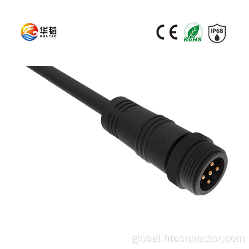 M16 Waterproof Connector With Metal Nut M16 Waterproof connector with metal nut Supplier